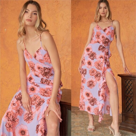 COUNTRY DOLLZ Floral Print Dress - Picture 1 of 7